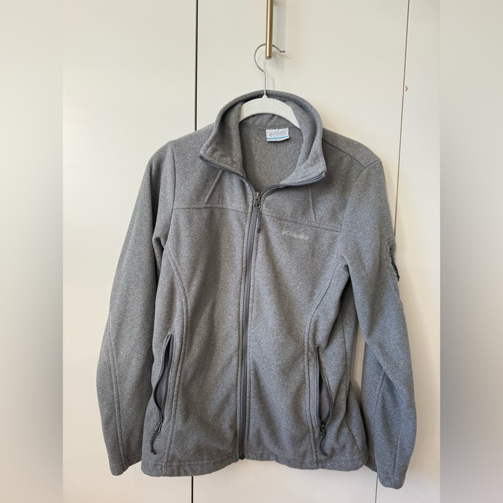Columbia Charcoal Fleece Jacket